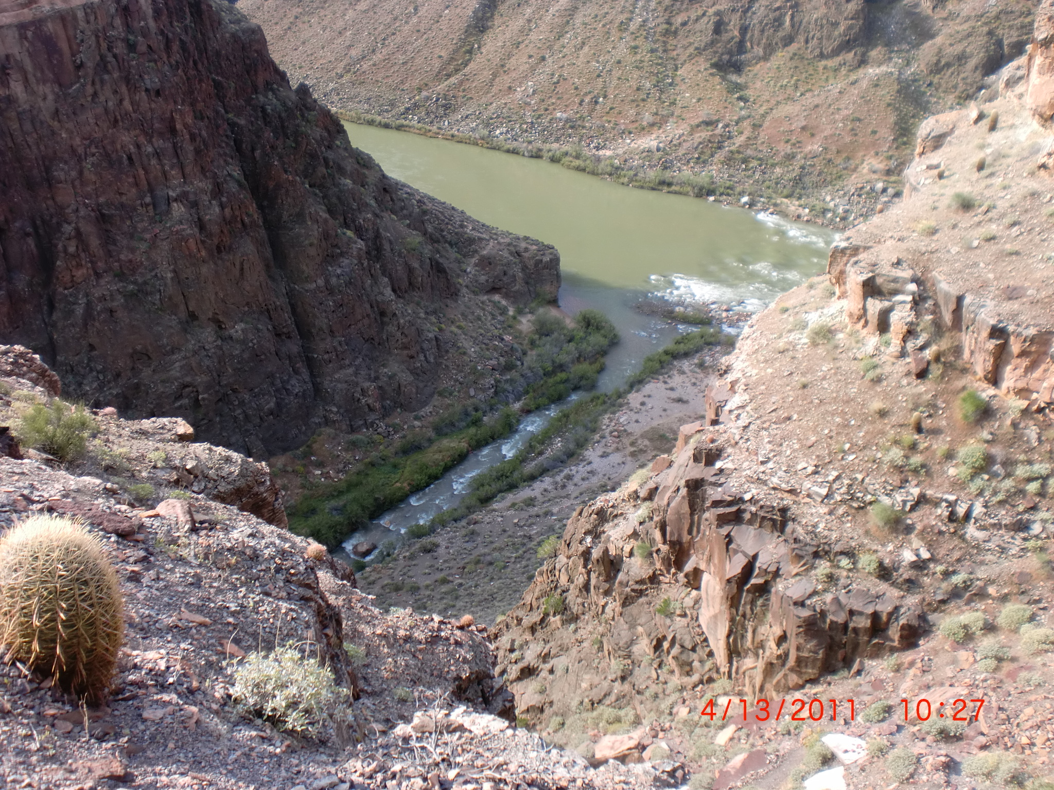 Tapeats meets Colorado River