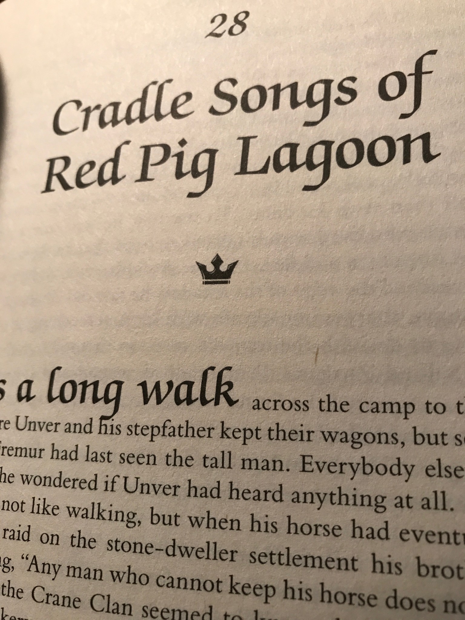 The Witchwood Crown chapter name