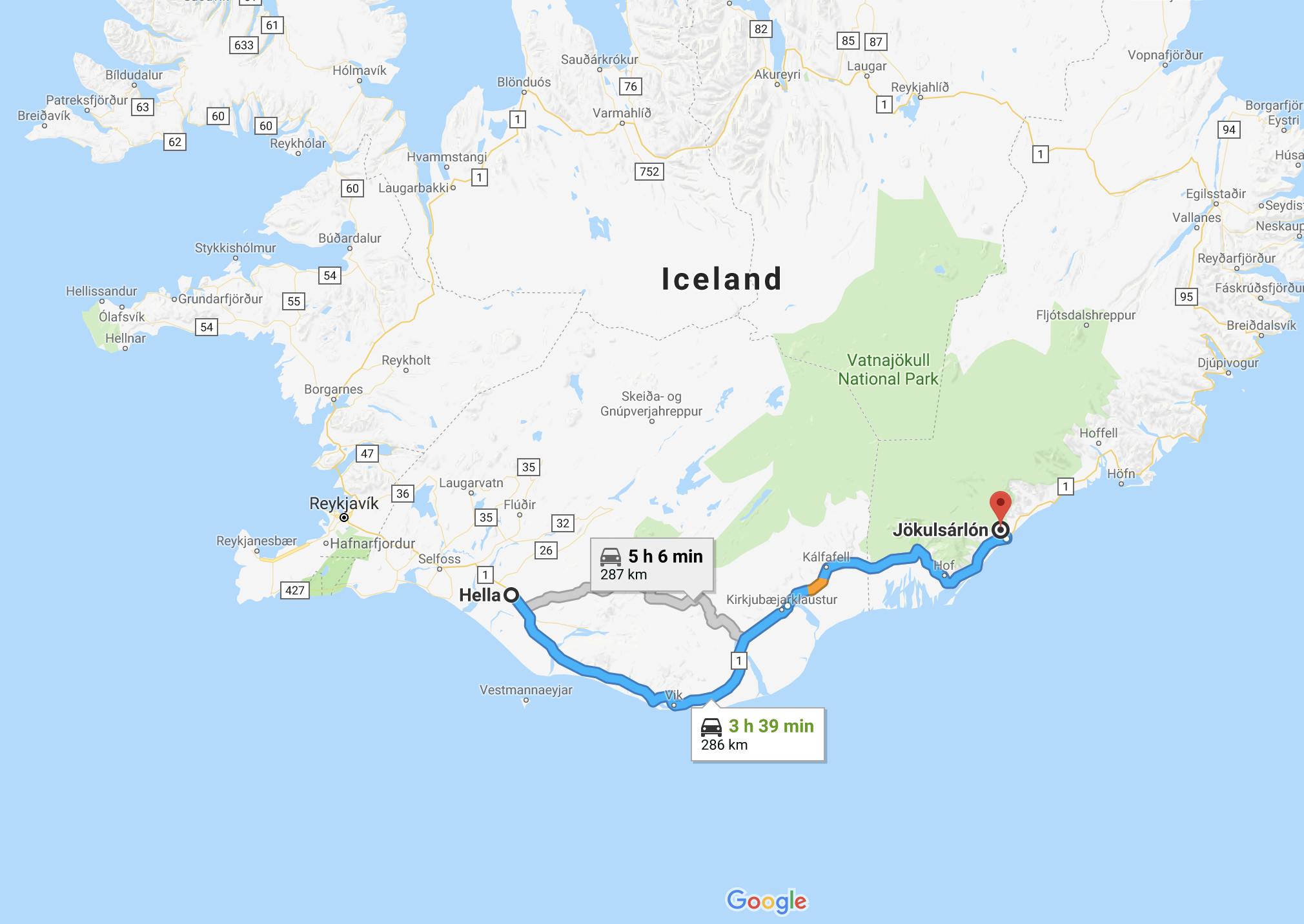 Iceland Jökulsárlón (Glacier Lake)