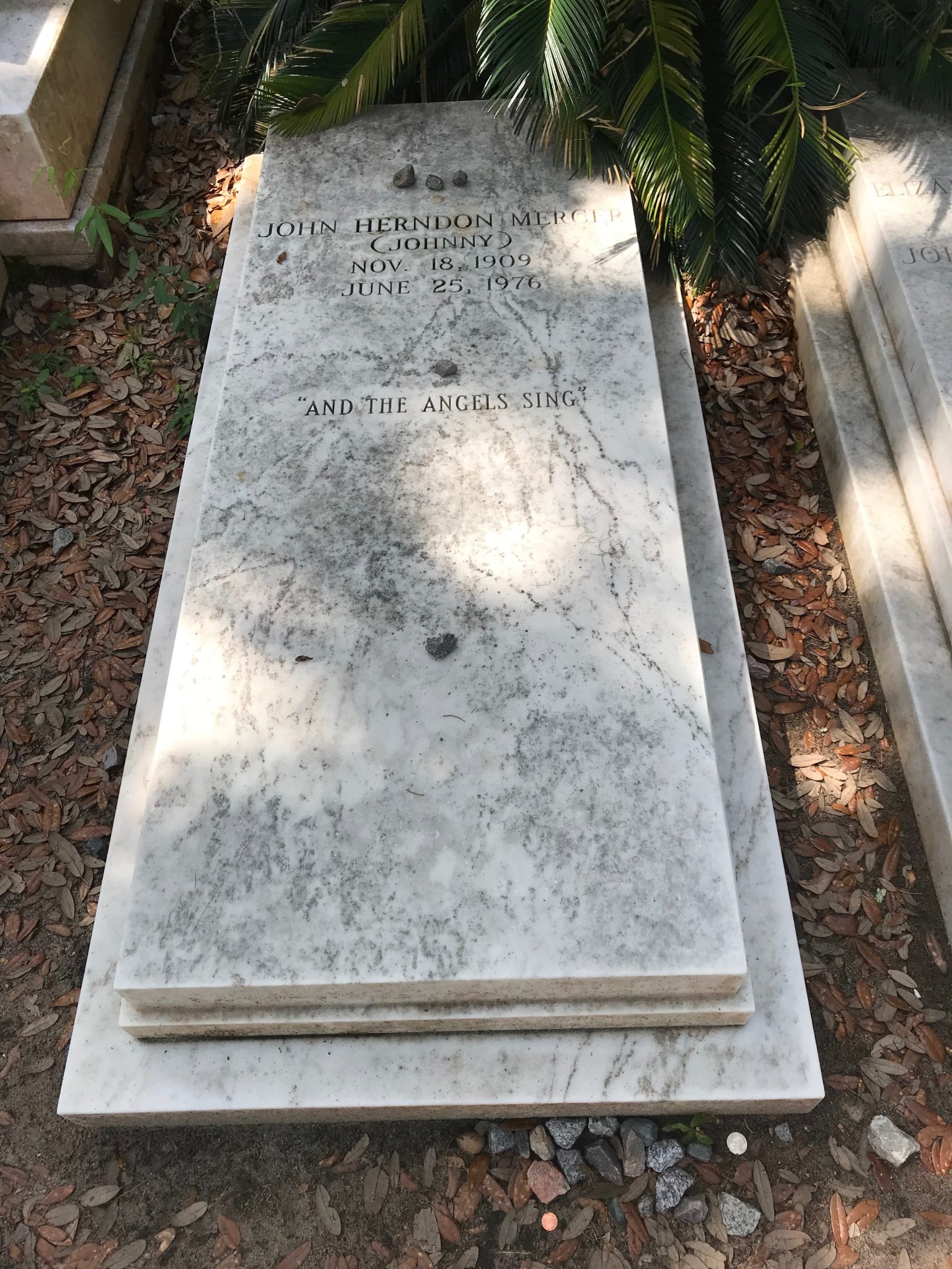 Johnny Mercer Boneventure Cemetery