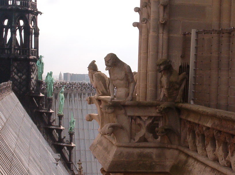 Notre-Dame Spire Statues 2003