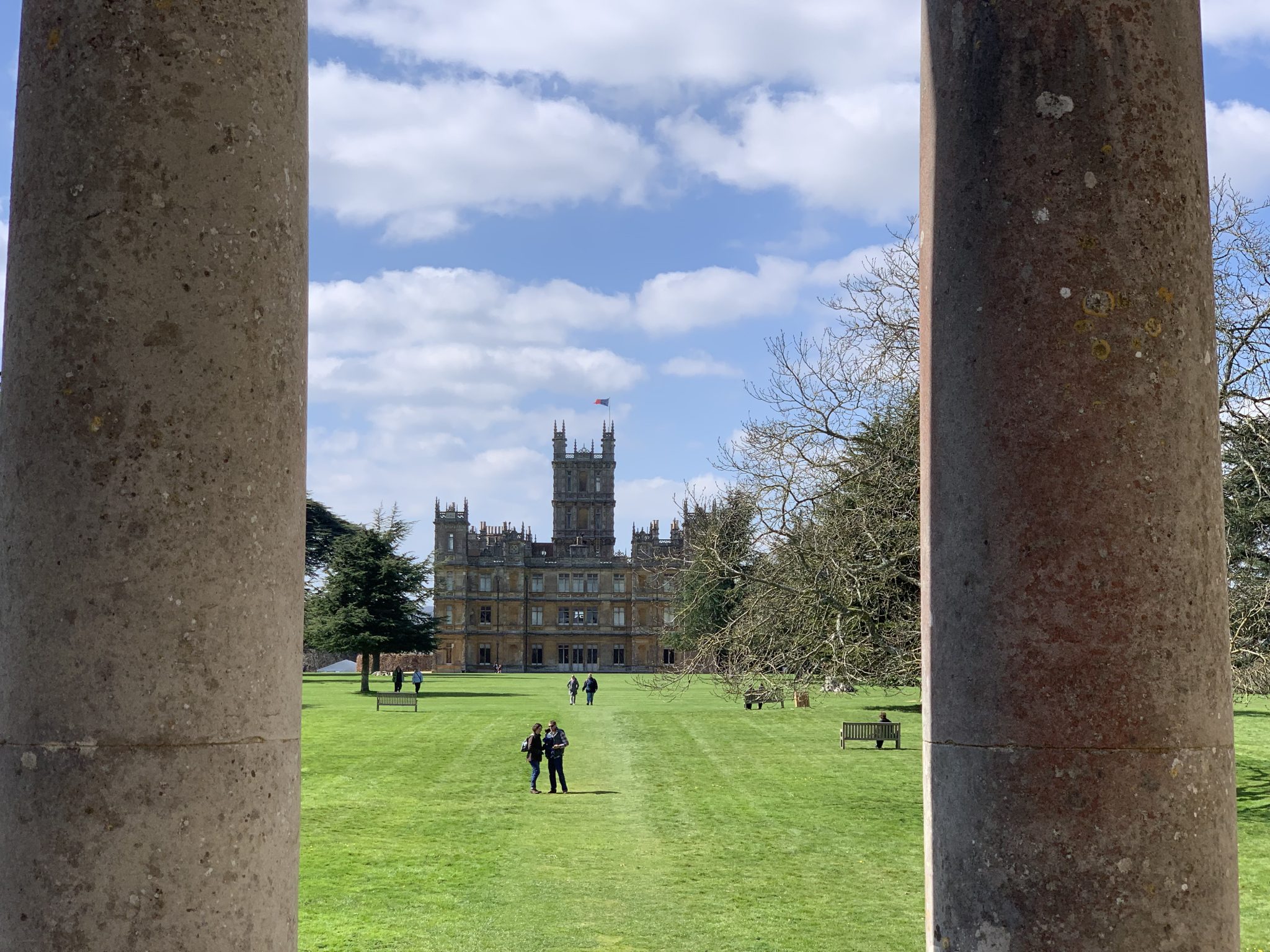 Highclere Castle from Jackdaws