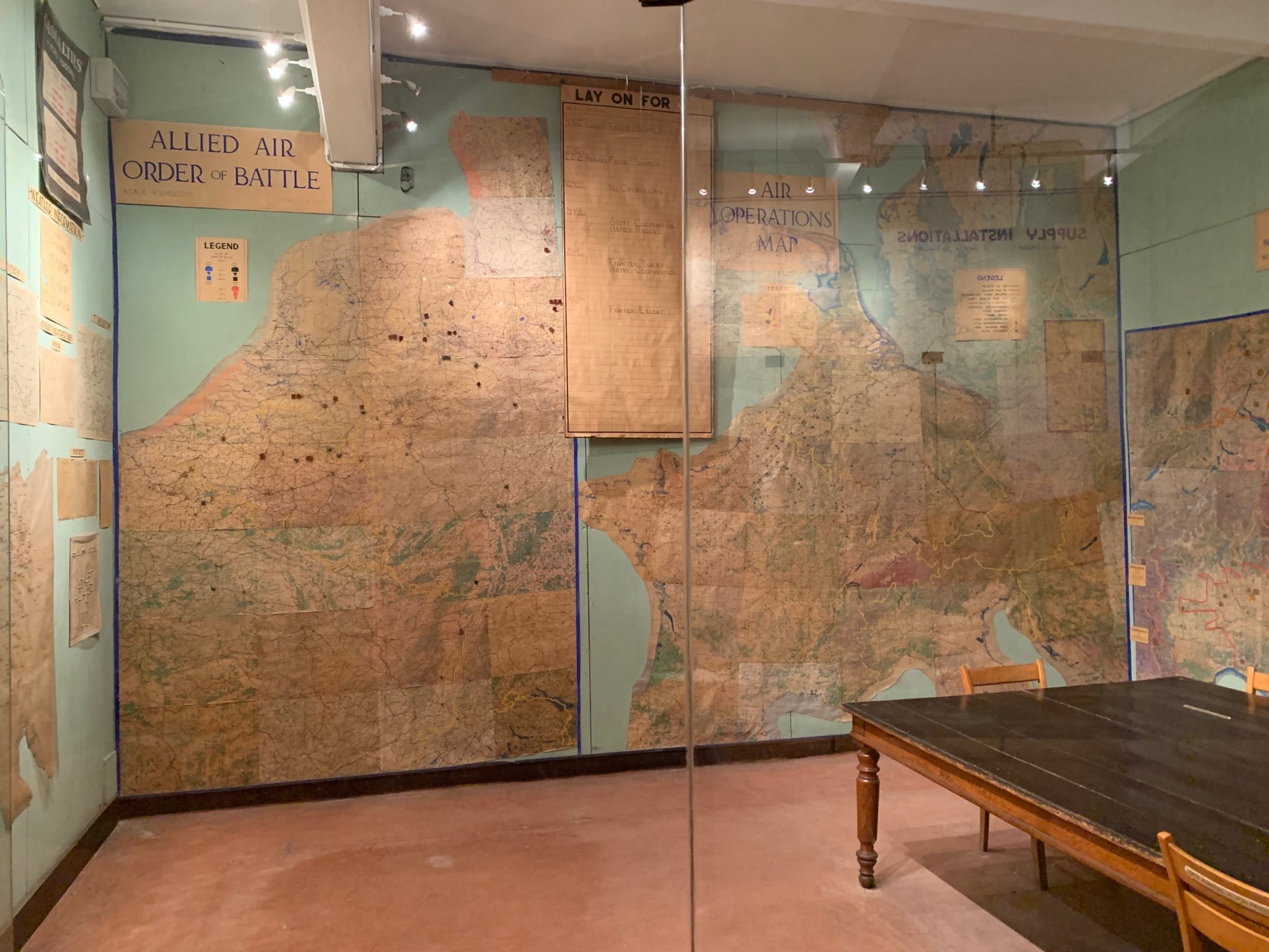 Surrender Museum maps