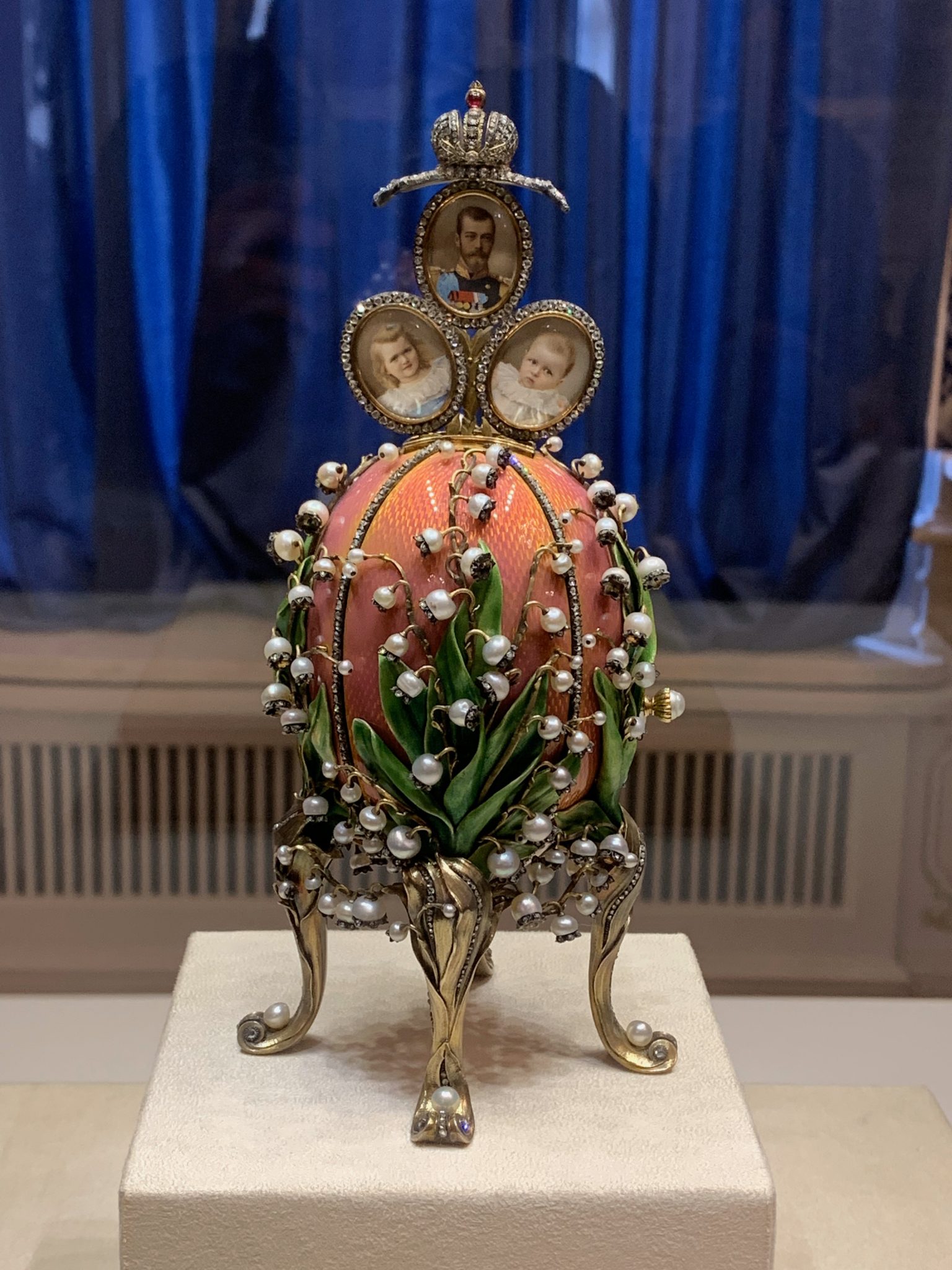 Fabergé Egg Lillies of the Valley