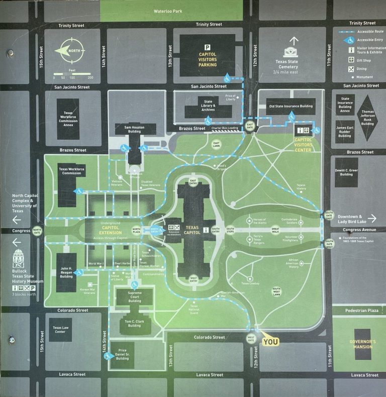 Texas Capitol Monuments and Markers