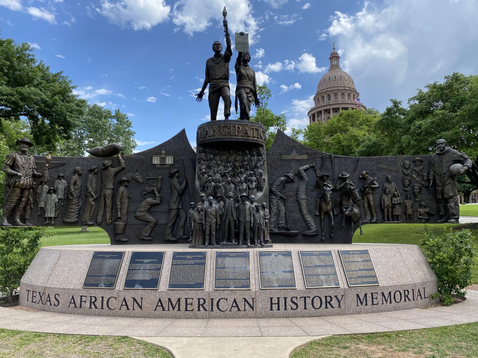 Texas Capitol Monuments and Markers